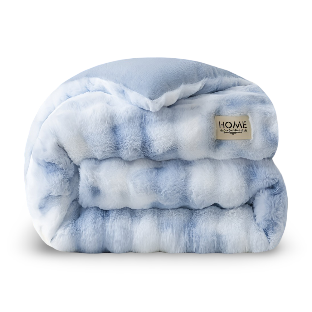 CloudHaven Täcke – Ultralätt & Mysigt Mjölkfleece Täcke för Året Runt Komfort