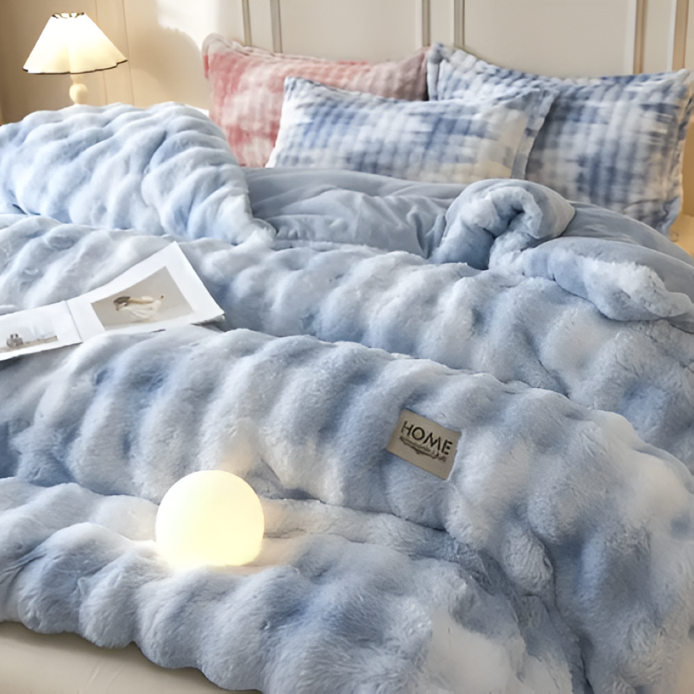 CloudHaven Täcke – Ultralätt & Mysigt Mjölkfleece Täcke för Året Runt Komfort