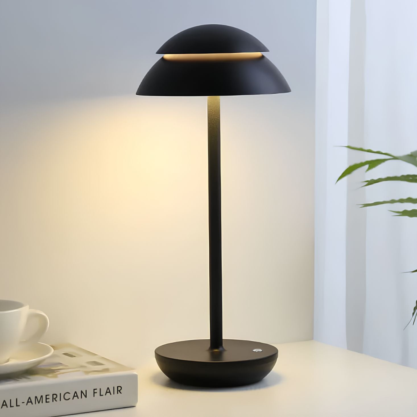 Cello – Prestige trådlös bordslampa i aluminium med dimfunktion
