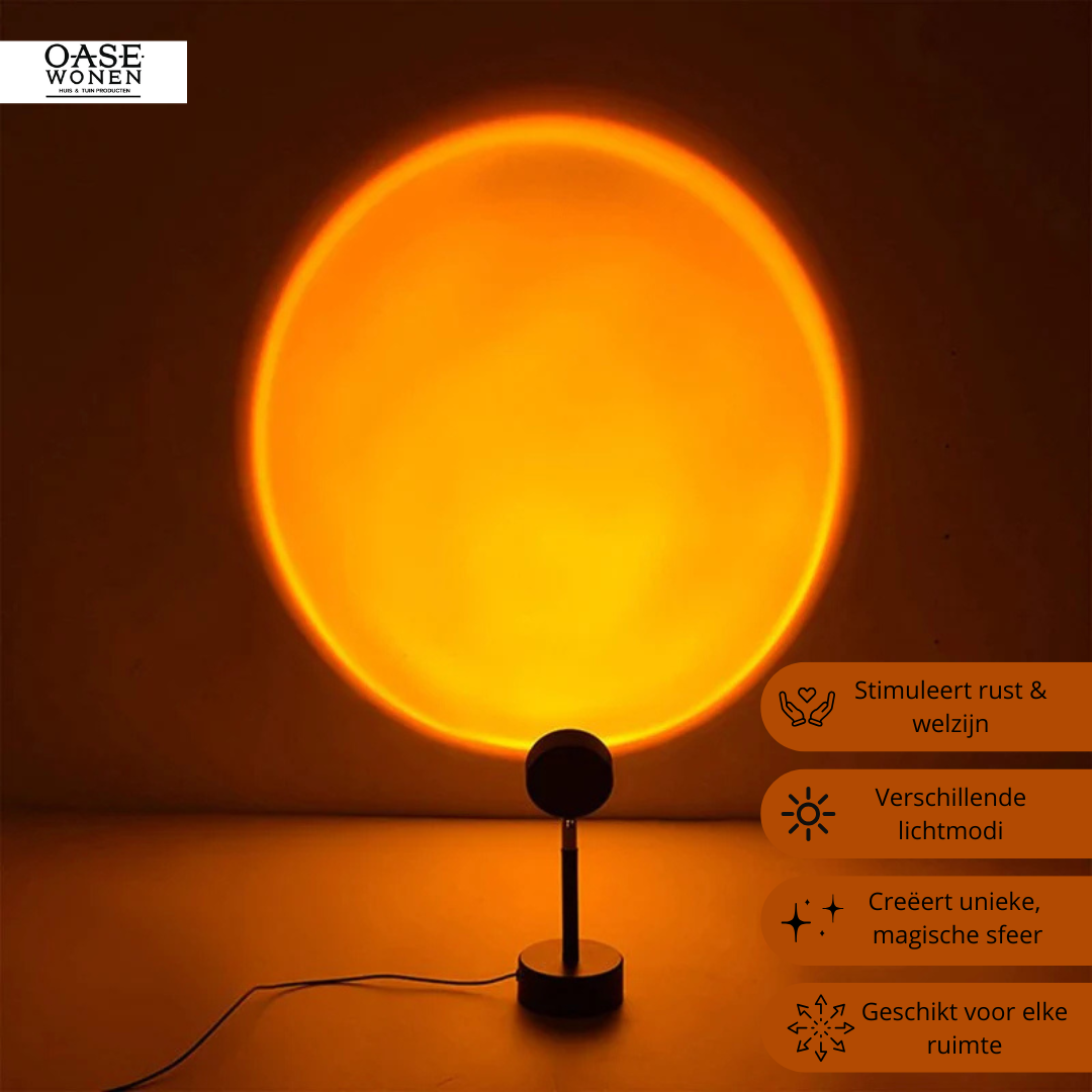 Soluna – Justerbar LED-lampa med 13 ljuslägen för en rogivande atmosfär