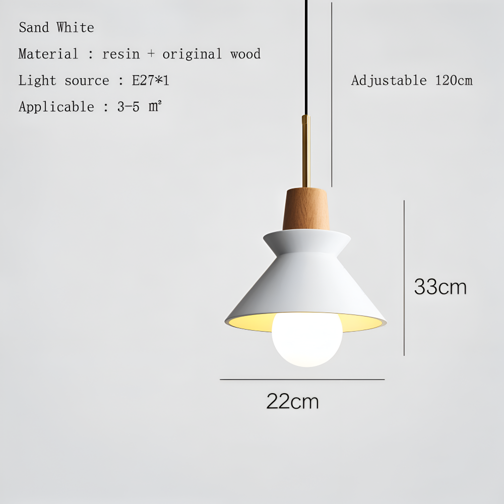 ColorDome – Nordisk Hänglampa i Macaron-färger med Modern Design