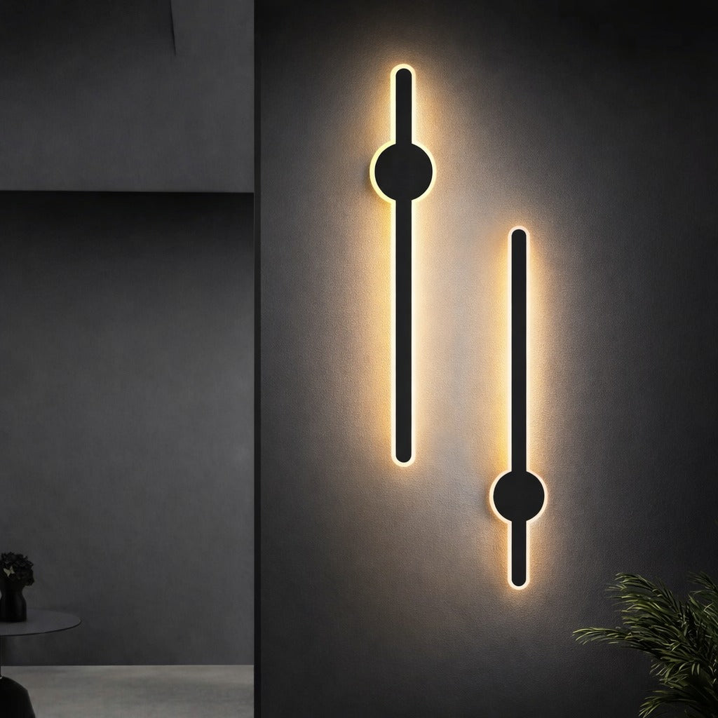 LumoFlex – Trådlös Uppladdningsbar LED Vägglampa med Fjärrkontroll & Dimfunktion