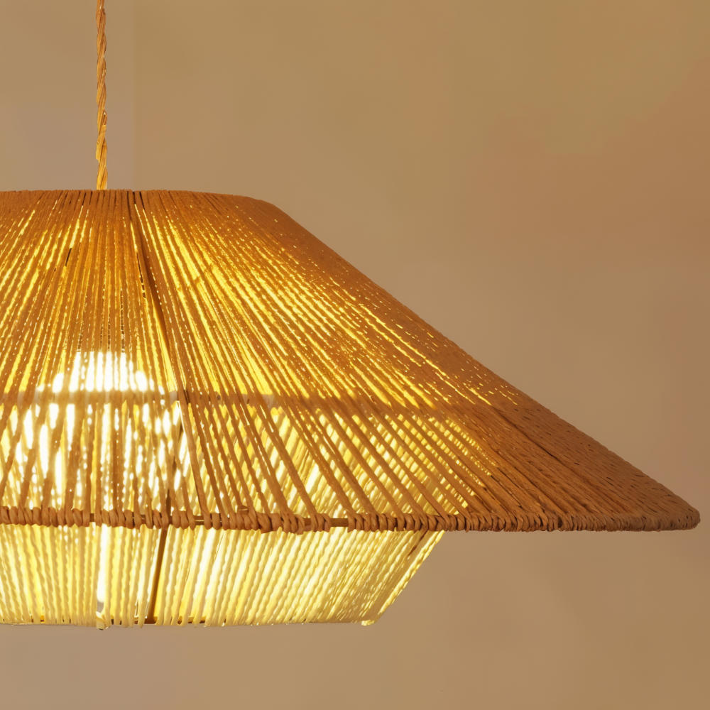 Zenboku – Japanskinspirerad Taklampa i Wabi-Sabi Stil