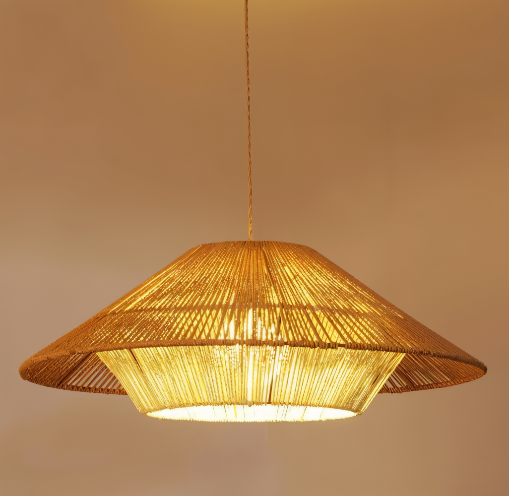 Zenboku – Japanskinspirerad Taklampa i Wabi-Sabi Stil