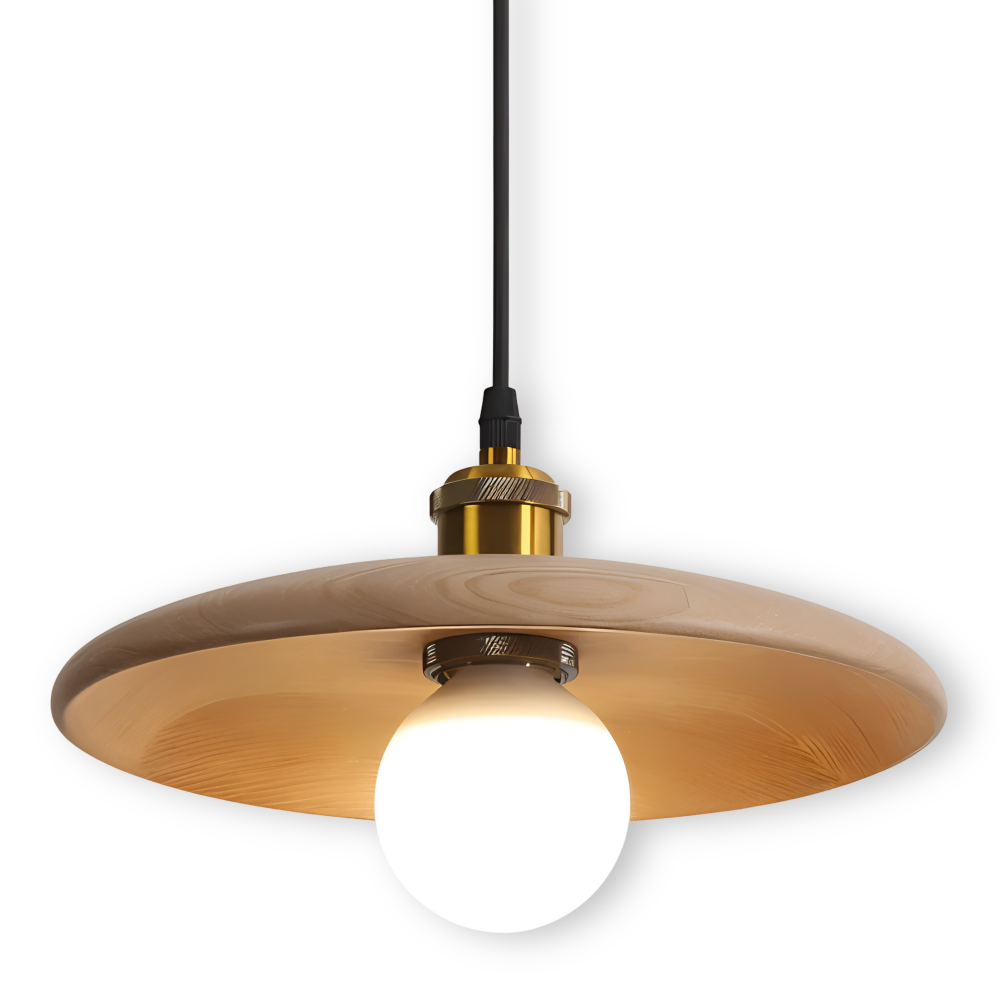 Oakai – Träpendellampa med Japansk Minimalistisk Design