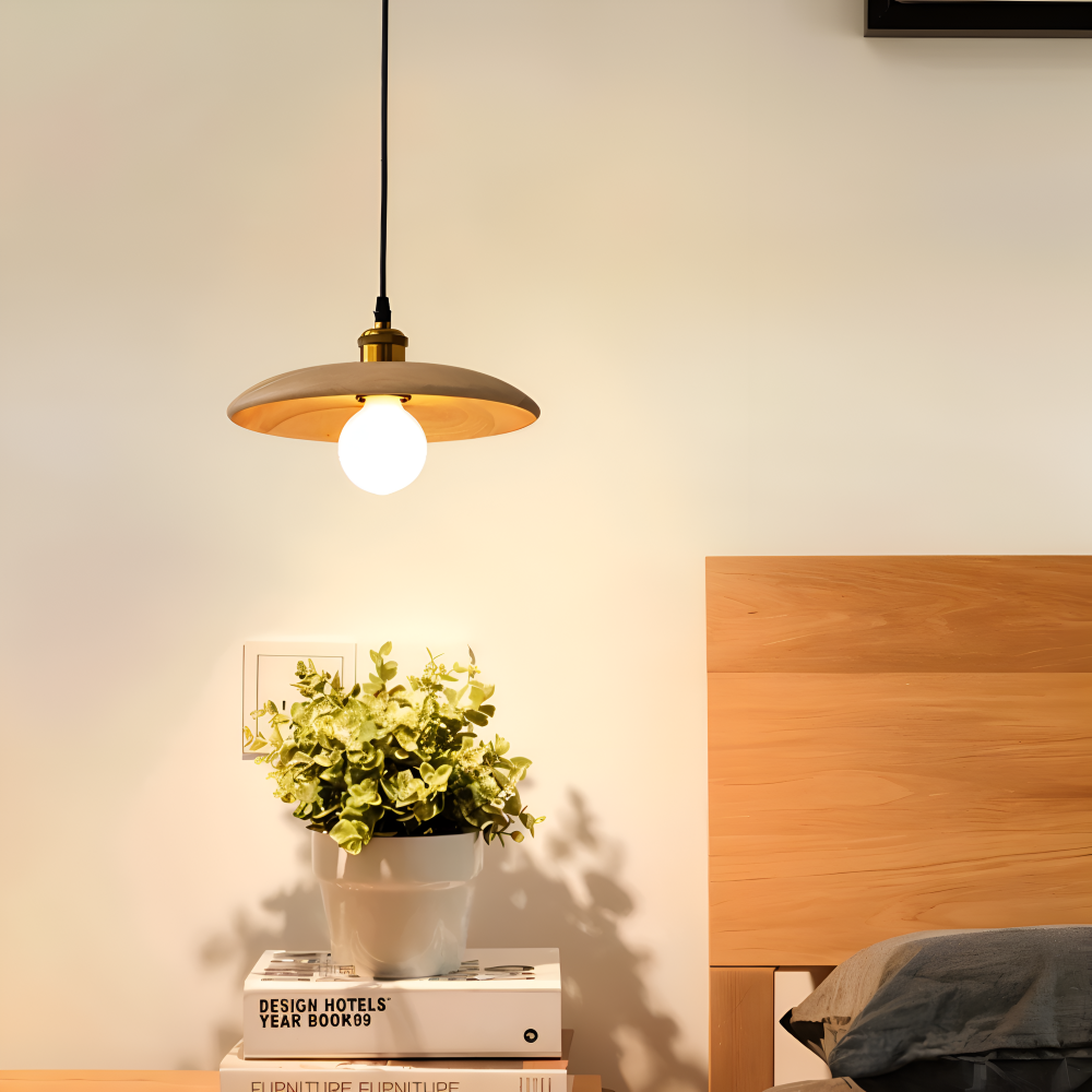 Oakai – Träpendellampa med Japansk Minimalistisk Design