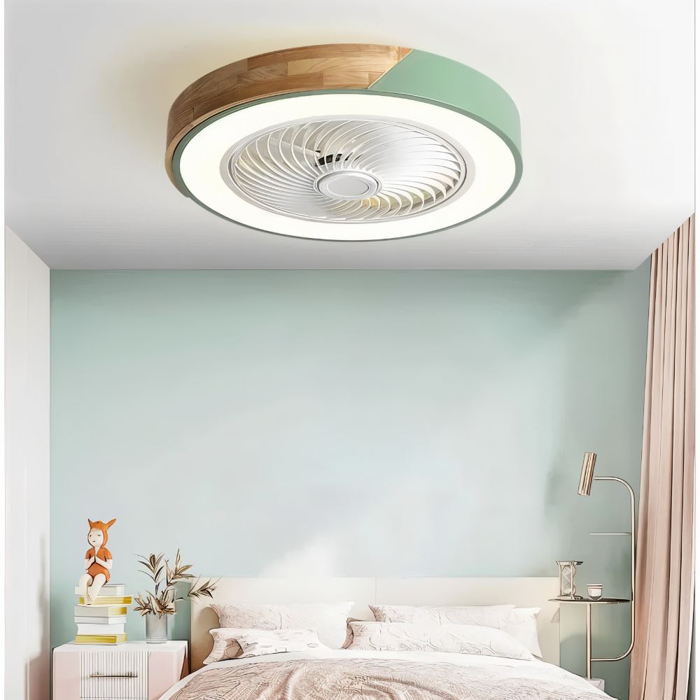 AeroLuma – Smart Takfläkt med LED-belysning och Tyst Drift