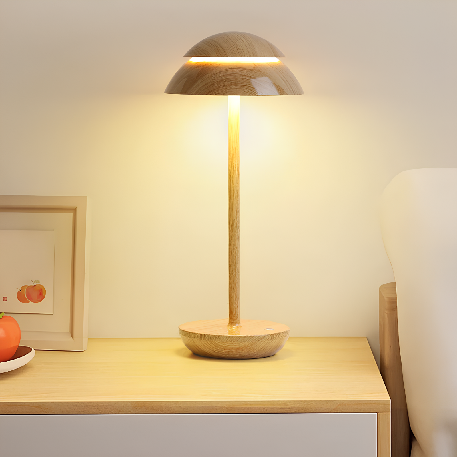 Cello – Prestige trådlös bordslampa i aluminium med dimfunktion
