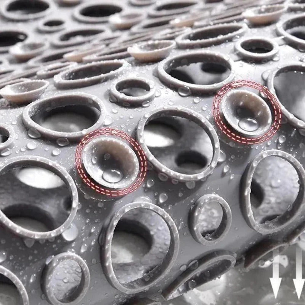 SafeShower Mat – Antibakteriell Halkfri Duschmatta för Maximal Säkerhet