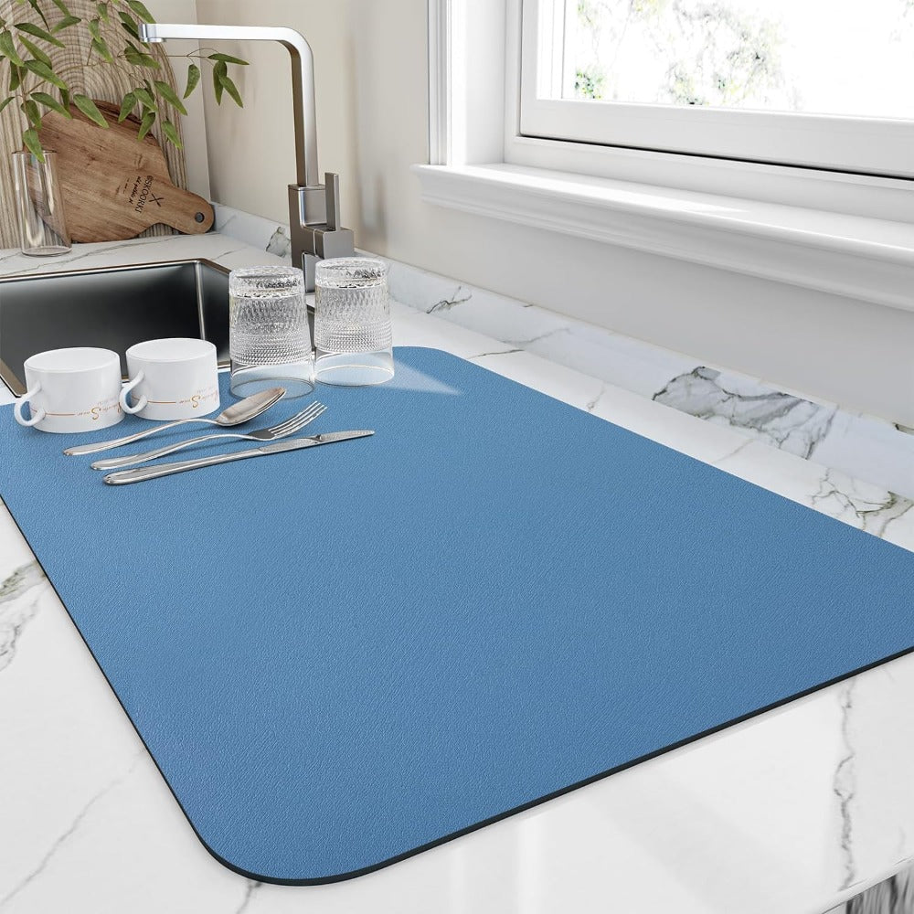 Snabbtorkande diskmatta med absorberande struktur