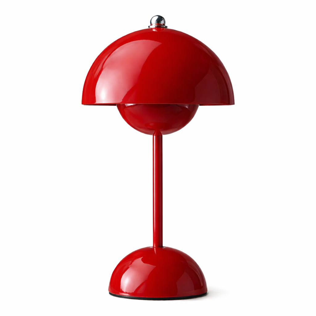 Le Refuge – Dimbar Trådlös Bordslampa med Elegant Blomkruksdesign